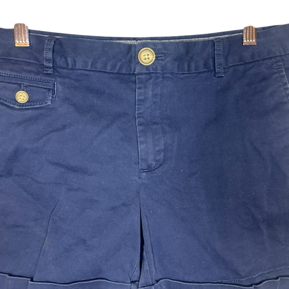 Banana Republic Shorts Navy Blue 4.5 inch inseam size 6 - Picture 2 of 8